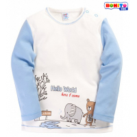 20-22301 "Hellow World " Джемпер для мальчика, 62-80 20-22301 "Hellow World " Джемпер для мальчика, 62-80